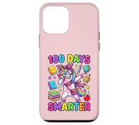 100 días de Escuela Smarter Cute Dabbing Unicorn Coquette Bow Carcasa para iPhone 12 Mini