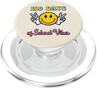 100 Días De Escuela Vibes Paz 100th Day Groovy Women PopSockets PopGrip para MagSafe