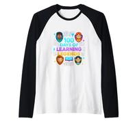 100 días de Leyendas de Aprendizaje Camiseta Manga Raglan