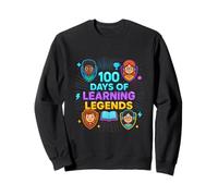 100 días de Leyendas de Aprendizaje Sudadera
