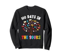 100 días en los Libros Divertido 100 día de Escuela Sudadera