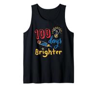 100 días más Brillante Linda Escuela Estudiante Clase Maestro Camiseta sin Mangas
