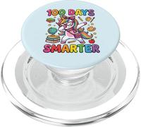 100 días más Inteligente Dabbing Unicorn Coquette Bow Girls School PopSockets PopGrip para MagSafe