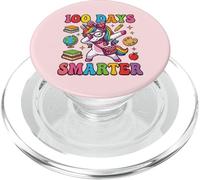 100 días más Inteligente Dabbing Unicorn Leopard Coquette Bow Groovy PopSockets PopGrip para MagSafe