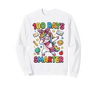 100 días más Inteligente Lindo Dabbing Unicornio Leopardo Arco niña niños Sudadera