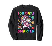100 días más Inteligente Lindo Unicornio Leopardo Coqueta Arco Sudadera