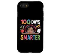 100 Días Más Inteligente Profesor Estudiante Feliz 100 Días De Escuela Carcasa para iPhone SE (2020) / 7/8