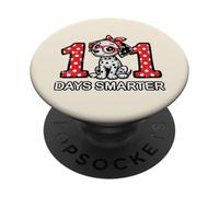 100 Días Más Inteligentes Dálmata 100 Días 100 Día De Escuela Niños PopSockets PopGrip Adhesivo