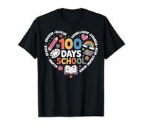 100 días más Inteligentes KinderStronger Braver Brighter Student Kids Camiseta