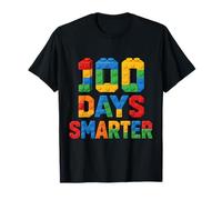 100 días más Inteligentes para niños Constructor de Ladrillos 100 día de Escuela Camiseta