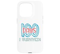 100 días que sobreviví - 100 días de escuela Carcasa para iPhone 15 Pro