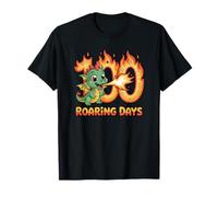 100 días rugiendo Dino Boys & Girls 100 día de Escuela Camiseta