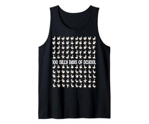 100 días tontos de Gansos Escolares 100 días de Ganso Escolar Camiseta sin Mangas