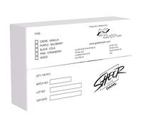 100 Digues Dentales Sheer Glyde Beige/Vainilla