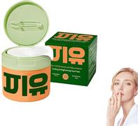 100 discos exfoliantes coreanos para el cuidado facial, iluminadores e hidratantes, para arrugas y manchas oscuras, unifican el tono de la piel, de uso diario