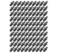 100 divisiones de manguera de goma para manguera de jardín, consejos de púas inmunes al calor para arreglos de riego y riego agrícola, accesorios permanentes de goma para manguera de jardín