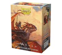 100 Dragon Shield Dual Matte Art Sleeves - The Adameer #12099 (Importación USA)