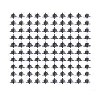 100 emisores de goteo de compensación de presión ajustables, conectores de riego multiflujo para plantas en maceta, árboles frutales, macizos de flores y sistemas de jardinería al aire libre (4 L)