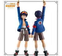 100% en Stock, Original de Good Smile Company, Pop Up Parade, Tengen Toppa Gurren Lagann, Figura de Anime de Simon, Modelo de Decoración para Garaje Simon no box