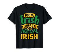 100% energía Irlandesa (0% Irlandesa Real) Camiseta