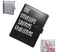 100 Envelope Challenge Binder,Easy and Fun Way To Save $ 5,050,Budget Binder,Savings Binder,100 Envelope Saving Challenge Binder Easy and Fun Way To,Money Saving Envelope for School, Home