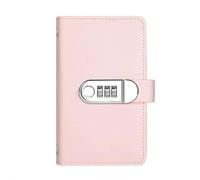 100 Envelope Challenge Binder,Locking Bank Bag Purse, Money Saving Challenge Budget Binder with Cash Envelopes, Savings Challenging Book, Easy to Successfully Reach Your Savings Goals (Pink)