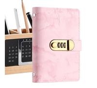 100 Envelope Challenge Orgañizer, Money Foldêr With Combination Lock, Bamboo Forest Design Savings Challenge Handbook, Double-Sided Eńvelope Organizer Holds 100 Envelopes, For Children Adul