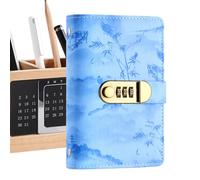 100 Envelope Savings Challenge - Budget Control Notebook with Lock,Banknote Storage Notebook - for Freelancers Students Beginners Families Couples Adults Home Office Apartment Travel