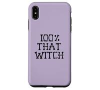 100% Esa Bruja Esqueleto Huesos Meme Halloween EN LA Espalda Carcasa para iPhone XS MAX