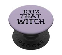 100% Esa Bruja Esqueleto Huesos Meme Halloween EN LA Espalda PopSockets PopGrip Adhesivo