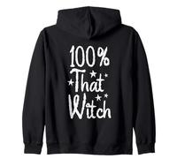 100% Esa Bruja, Magia Bruja de Halloween Sudadera con Capucha