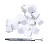 100 esponjas de uñas con bolígrafo de agarre para diseños de moda para mujeres, esenciales para arte de uñas