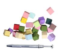 100 esponjas de uñas con bolígrafo de agarre para uñas, diseños de moda para mujeres, esenciales para arte de uñas