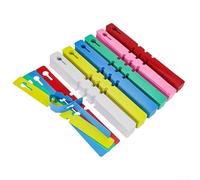 100 etiquetas de bucle de PVC para identificación de plantas agrícolas, árboles, granja, jardín, invernadero, vivero y aplicaciones de etiquetado botánico