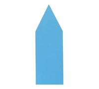 100 etiquetas de plástico impermeables for plantas semillero, for viveros y macetas Para registrar los nombres de las plantas(Blue)