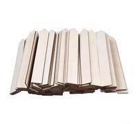 100 etiquetas uniformes de madera para la organización sistemática del jardín, incluyendo la agrupación de hierbas y verduras por tipo o etapa de crecimiento