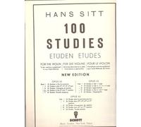 100 Etudes: 20 Etudes dans 6me et 7me position. A employer comme supplément pour toute Méthode de Violon. op. 32. Violin.