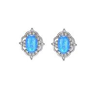 100% For Lady with Oval Shape Opal Gemstones Women Party Gifts
