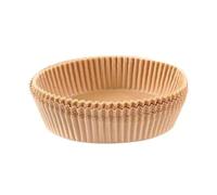 100 forros desechables para freidora de aire, papel antiadherente para hornear, a prueba de grasa e impermeable, utensilios de cocina que ahorran tiempo para freidora de aire/microondas/horno, hojas