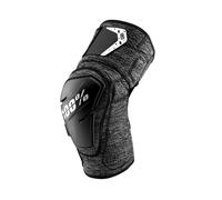 100% Fortis Knee Guard Grey Heather / Black L/XL