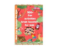 100+ fun Activities Brain Booster for Kids: Mindfulness games and puzzles and more fun for kids ages 5-12