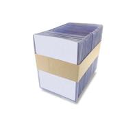100 fundas para tarjetas normales Toploader - Estables fundas para tarjetas - para protección para cartas coleccionables como Pokemon, Magic, tarjetas deportivas, One Piece, Lorcana, Match Attax