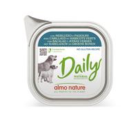 100 g Almo Nature Daily Grain Free Bacalao y Judías Verdes tarrina para perros