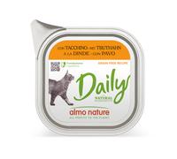 0.1 KG 100 g Almo Nature Daily Grain Free Pavo tarrina para gatos