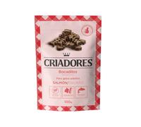 100 g Criadores Bocaditos de Salmón para gatos de razas grandes