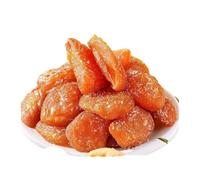 100 g de nísperos secos salados con bambú, con un tono dorado, carne tierna y una textura masticable agridulce(2bag)