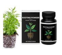 100 g de polvo de raíz vegetal - Acelerador de crecimiento soluble en agua premium, ayuda de propagación para flores de jardín, plantas de interior y semillas | Fortalecimiento general del desarrollo