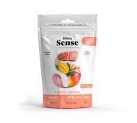 Dibaq Sense Dog, Snack para Perros, Grain Free. Sin Cereales, (1 ud x 100 gr) (Atopic Derma, Salmón y Pavo)