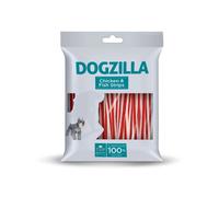 100 g Dogzilla Láminas de pollo y pescado para perros