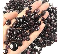 100 g Natural Rojo Granate Cuarzo Cristal Pulido Piedra Piedra Grava Piedras Naturales y Minerales